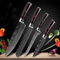 Professional Japanese Chef's Knife Sets — Premium 7Cr17 Stainless Steel Sets