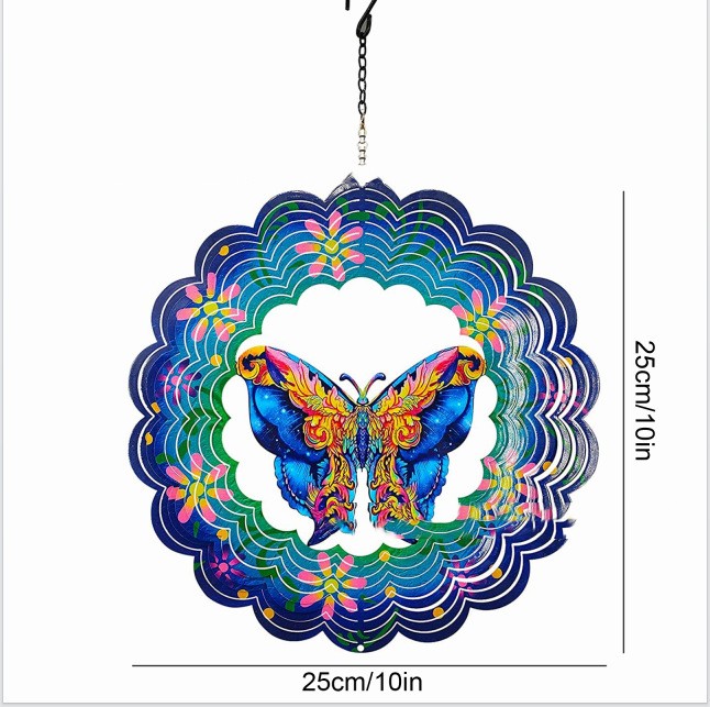 Metal Wind Rotator Hanging