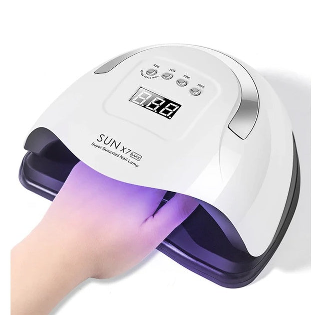 220W Nail Dryer LED Lamp UV Light Polish Gel Curing Machine Electric Manicure Affiliated Shops