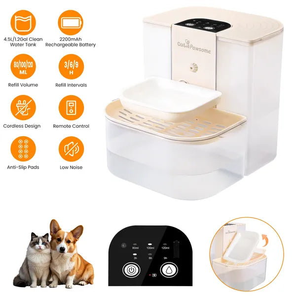 Smart Pet Water Fountain Lit Outlet
