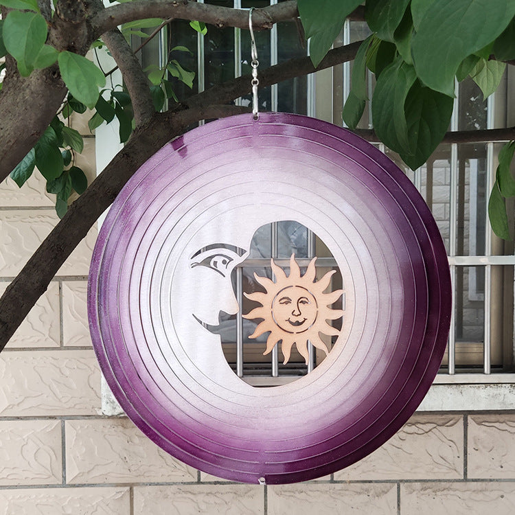 Rotating Wind Chime 12 Inch Color Wind Rotation