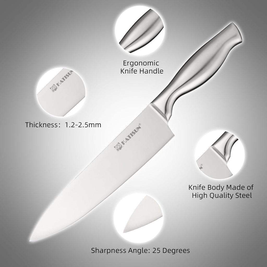 15 Pieces Knife Set With Block