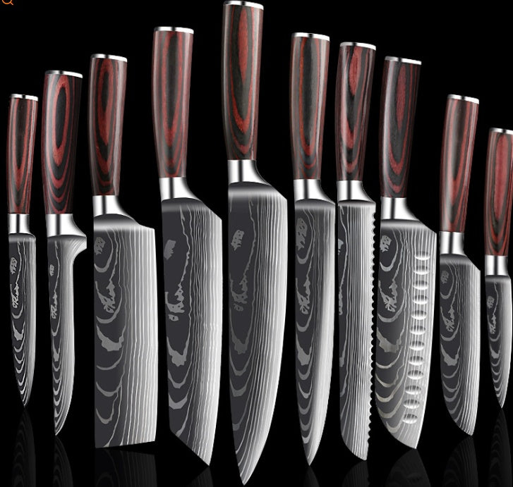 Professional Japanese Chef's Knife Sets — Premium 7Cr17 Stainless Steel Sets