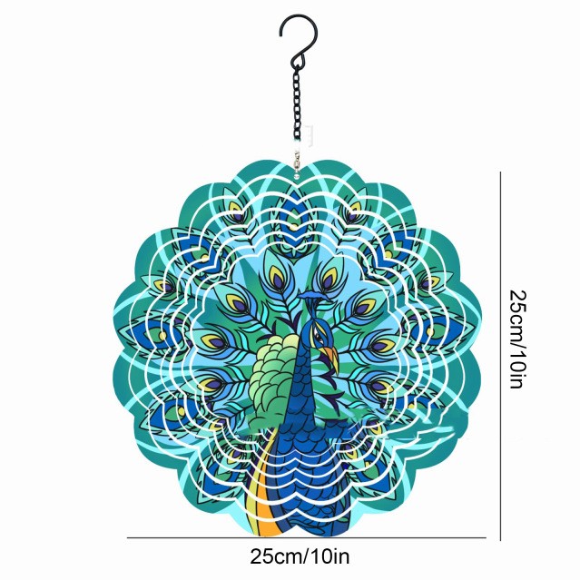 Metal Wind Rotator Hanging