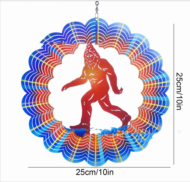 Metal Wind Rotator Hanging