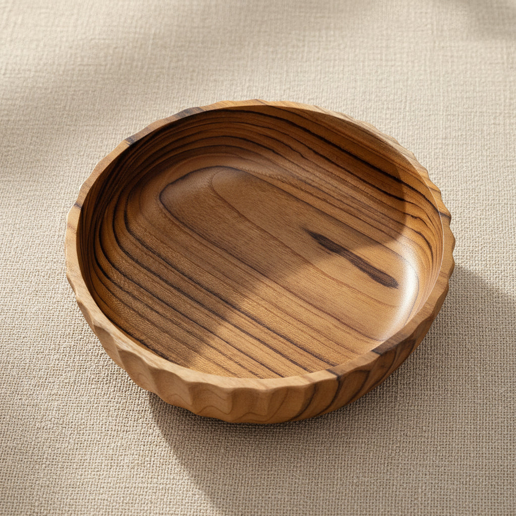 Wood Nesting Bowl Set, Organic Salad Bowls, Handcrafted Wood Bowl, Wood Bowl Set