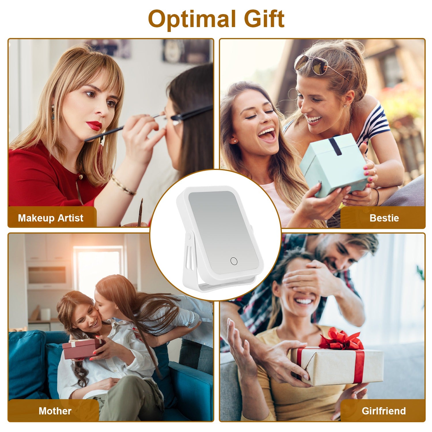 Makeup Mirror Double Sided For Travel