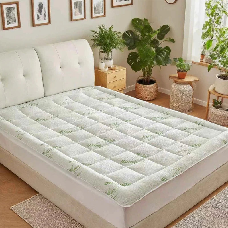 Queen Size Bamboo Viscose Mattress Topper