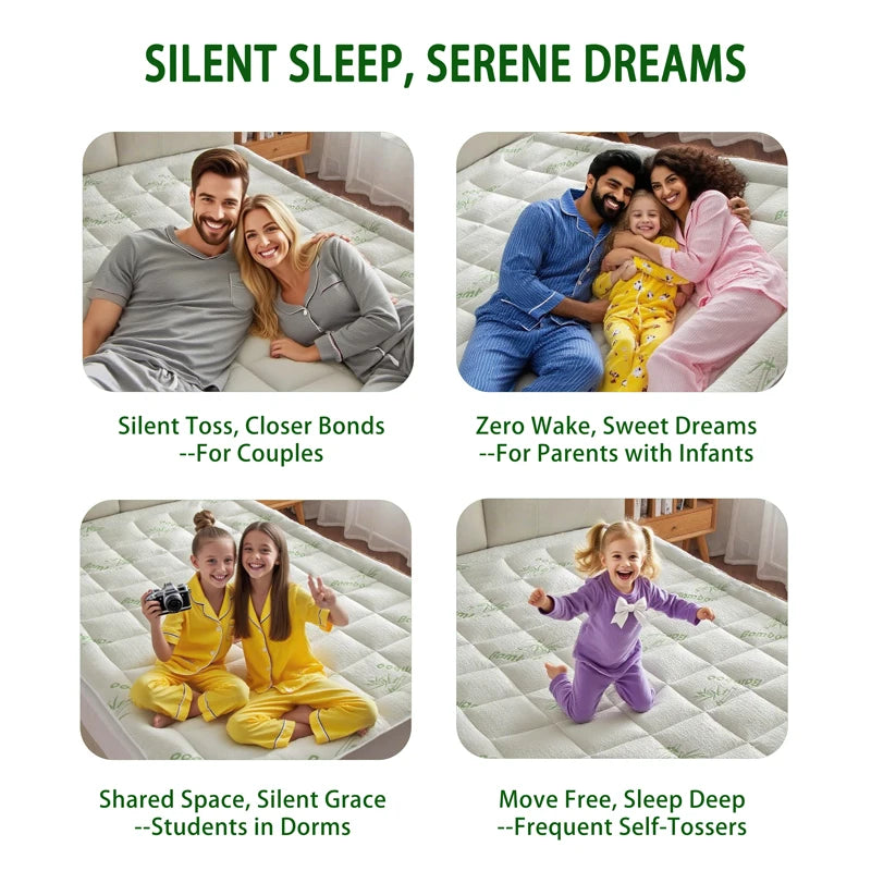 Queen Size Bamboo Viscose Mattress Topper