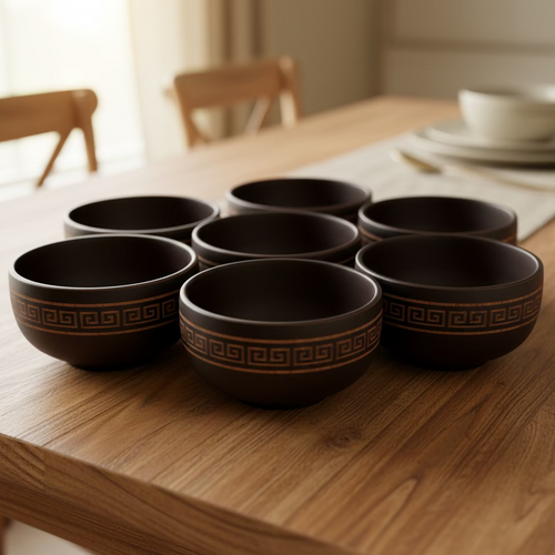 China Wall Ethnic Wooden Bowls