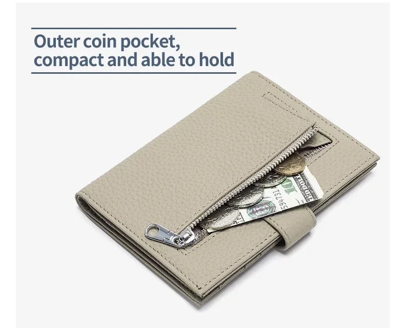 Men Women RFID ANTI Blocking Travel Passport Covers Holder Case with Hasp Passport Wallet Case Travel Accessories Bag