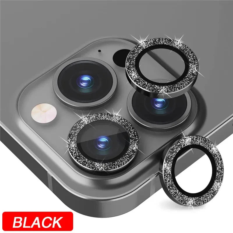 Camera Lens Protector For iPhone 11 12 13 Pro Max Mini 14 15 Pro Max Diamond