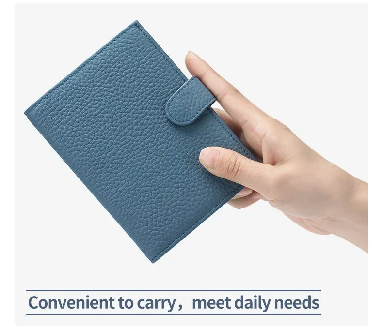 Men Women RFID ANTI Blocking Travel Passport Covers Holder Case with Hasp Passport Wallet Case Travel Accessories Bag