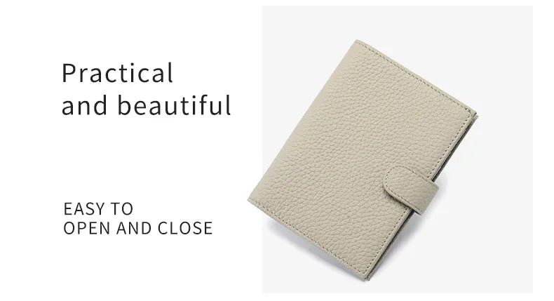 Men Women RFID ANTI Blocking Travel Passport Covers Holder Case with Hasp Passport Wallet Case Travel Accessories Bag