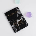 Leather Marble Style Travel Passport Cover