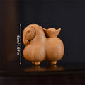 Handcrafted Wooden Horse Ornament