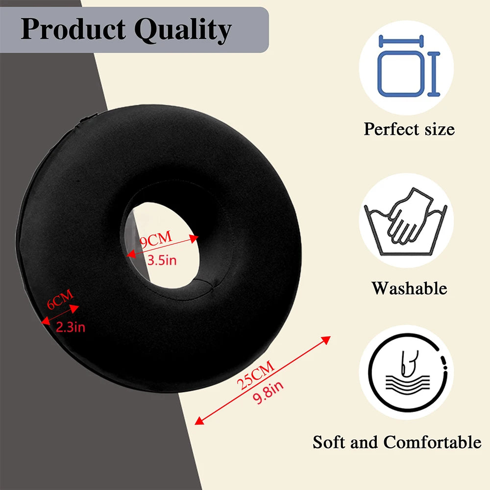 Ear Piercing Pillow for Side Sleepers, CNH and Ear Pain Ear Inflammation，with an Ear Hole Sleeping Pillow, Ear Guard Pillow