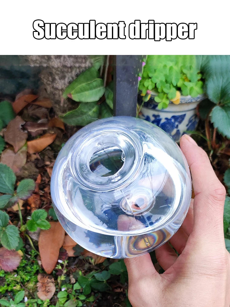 2PCS/4PCS Spherical Automatic Watering Device With Small Succulent Dripper