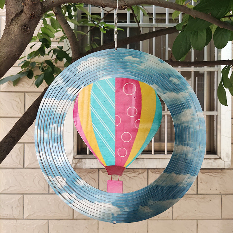 Rotating Wind Chime 12 Inch Color Wind Rotation