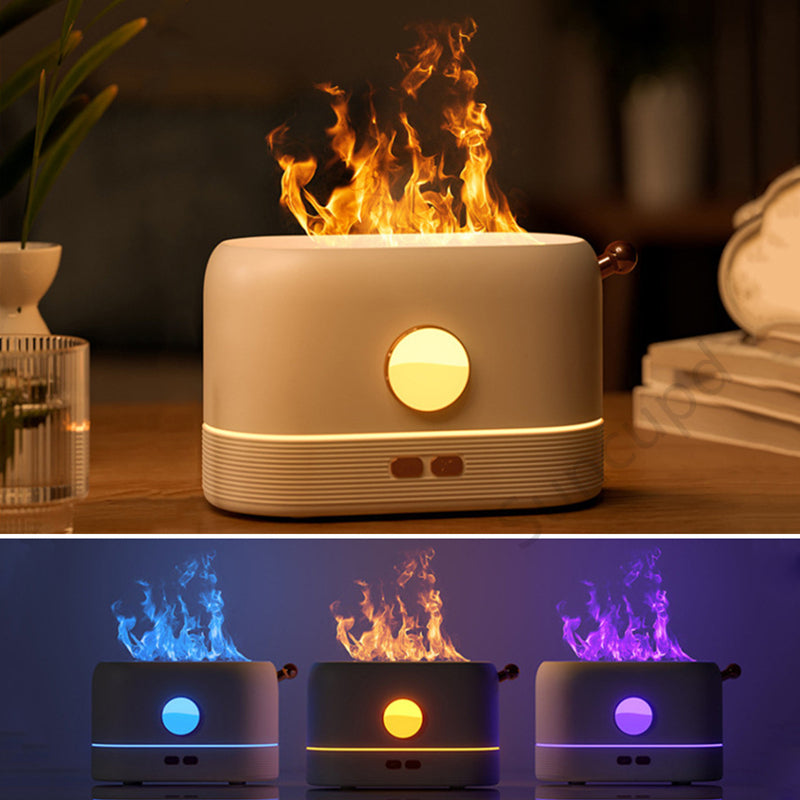 Simulation Flame Usb Humidifier Home Desktop Fragrance Diffuser Affiliated Shops