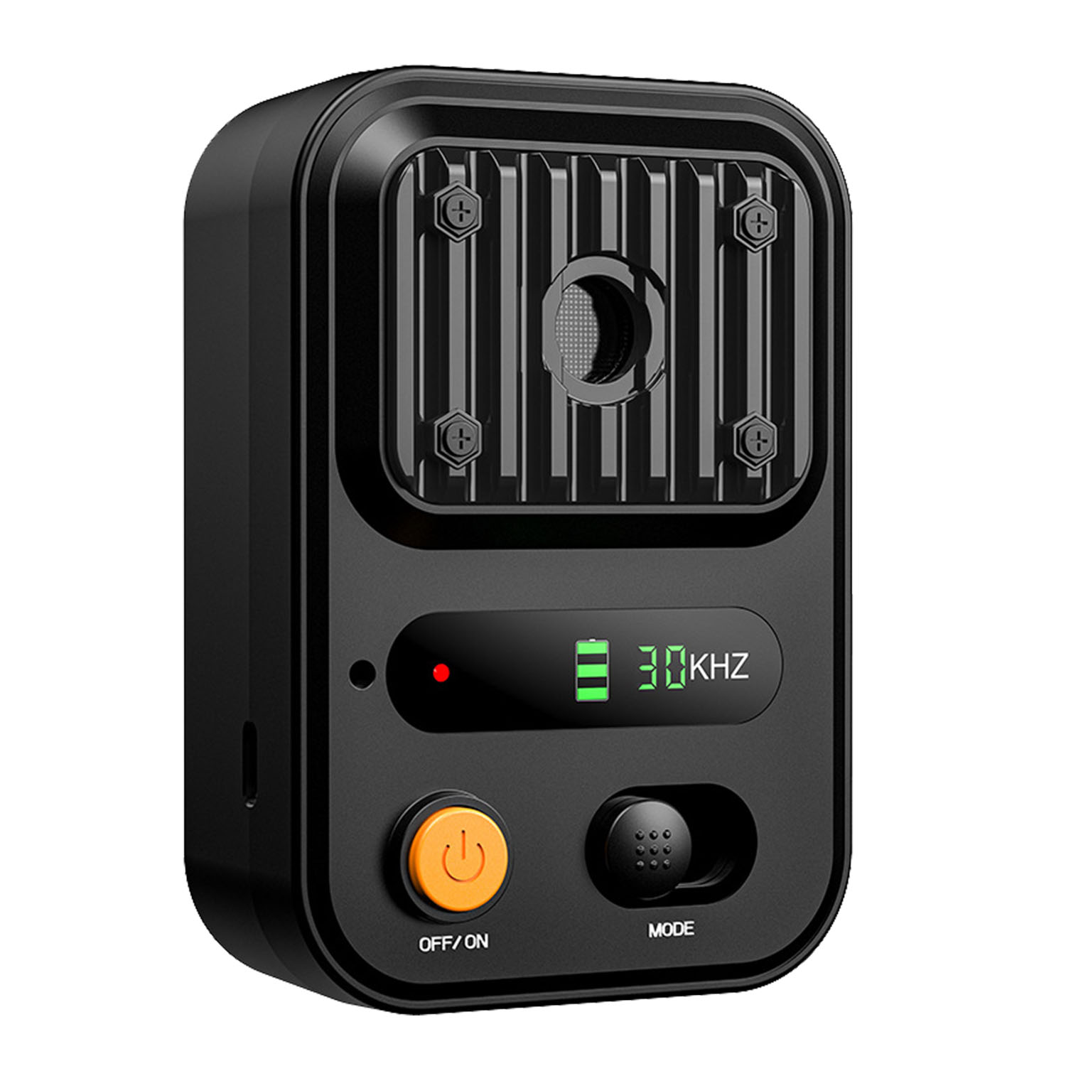 1Pc Ultrasonic Anti-Barking Device Rechargeable Auto Dog Bark Control Deterrent Box Training Device IPX4 Waterproof With 3 Frequency Max 32.8Feet Sensing Distance For Most