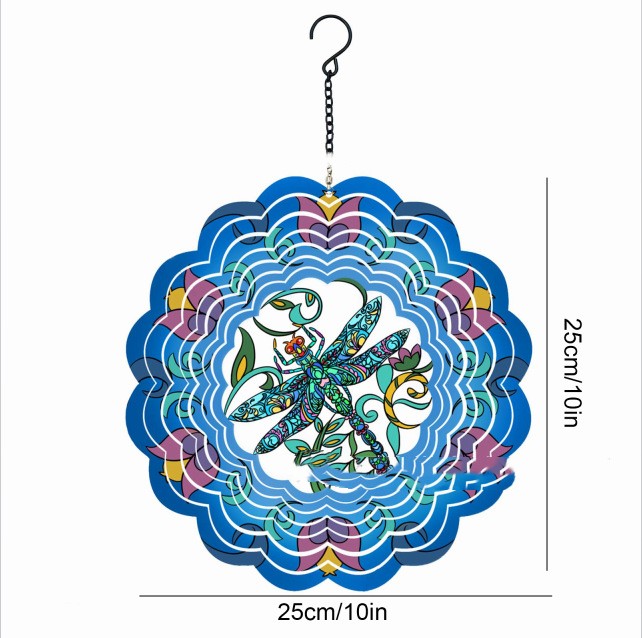 Metal Wind Rotator Hanging