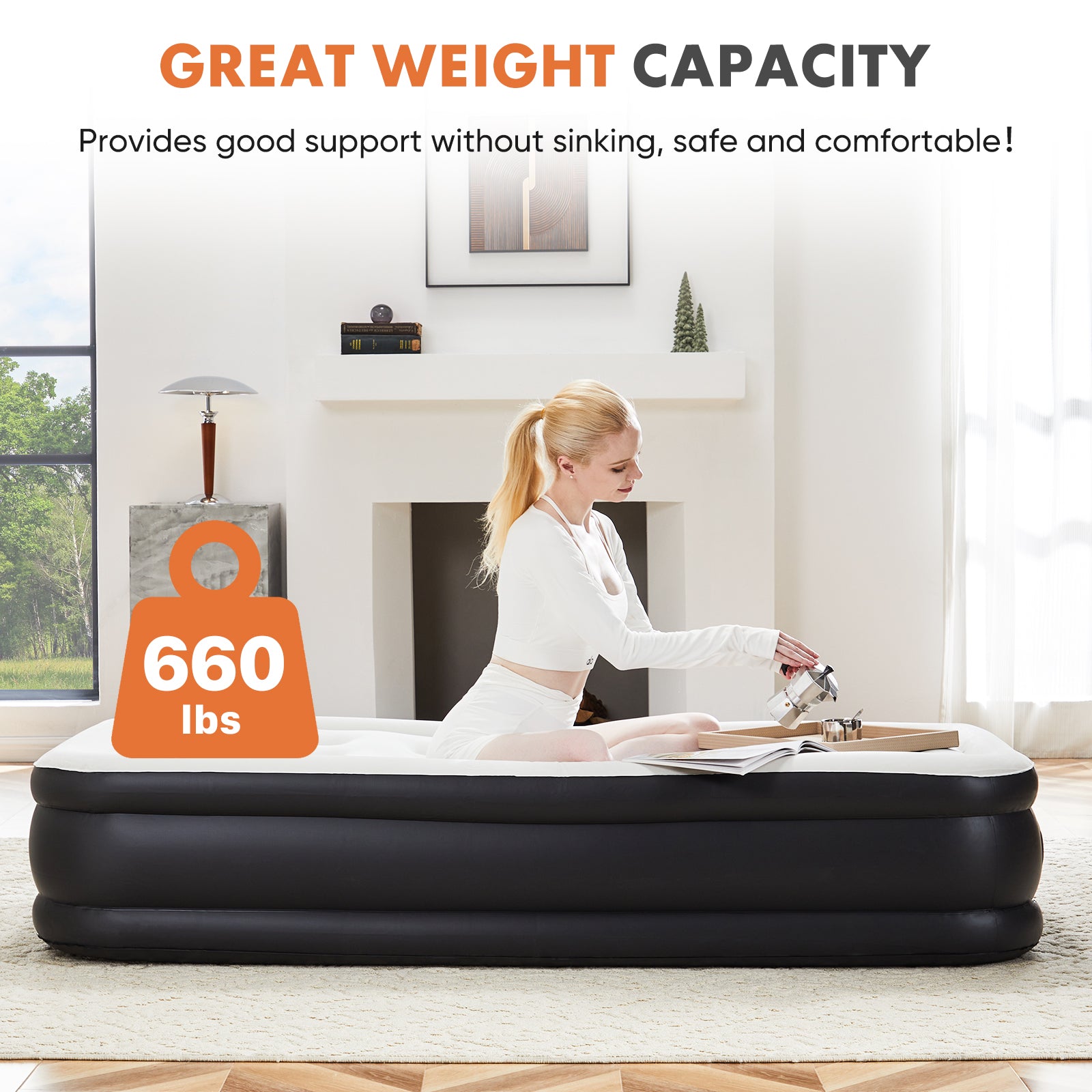 18 Inch Inflatable Mattress Air Bed